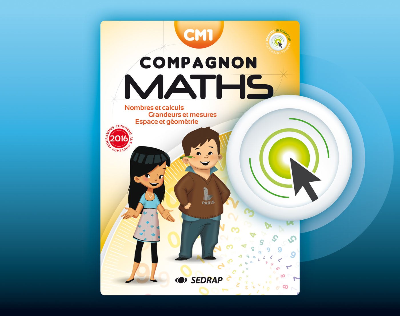 Compagnon Maths Cm1 Manuel Version Interactive Sedrap