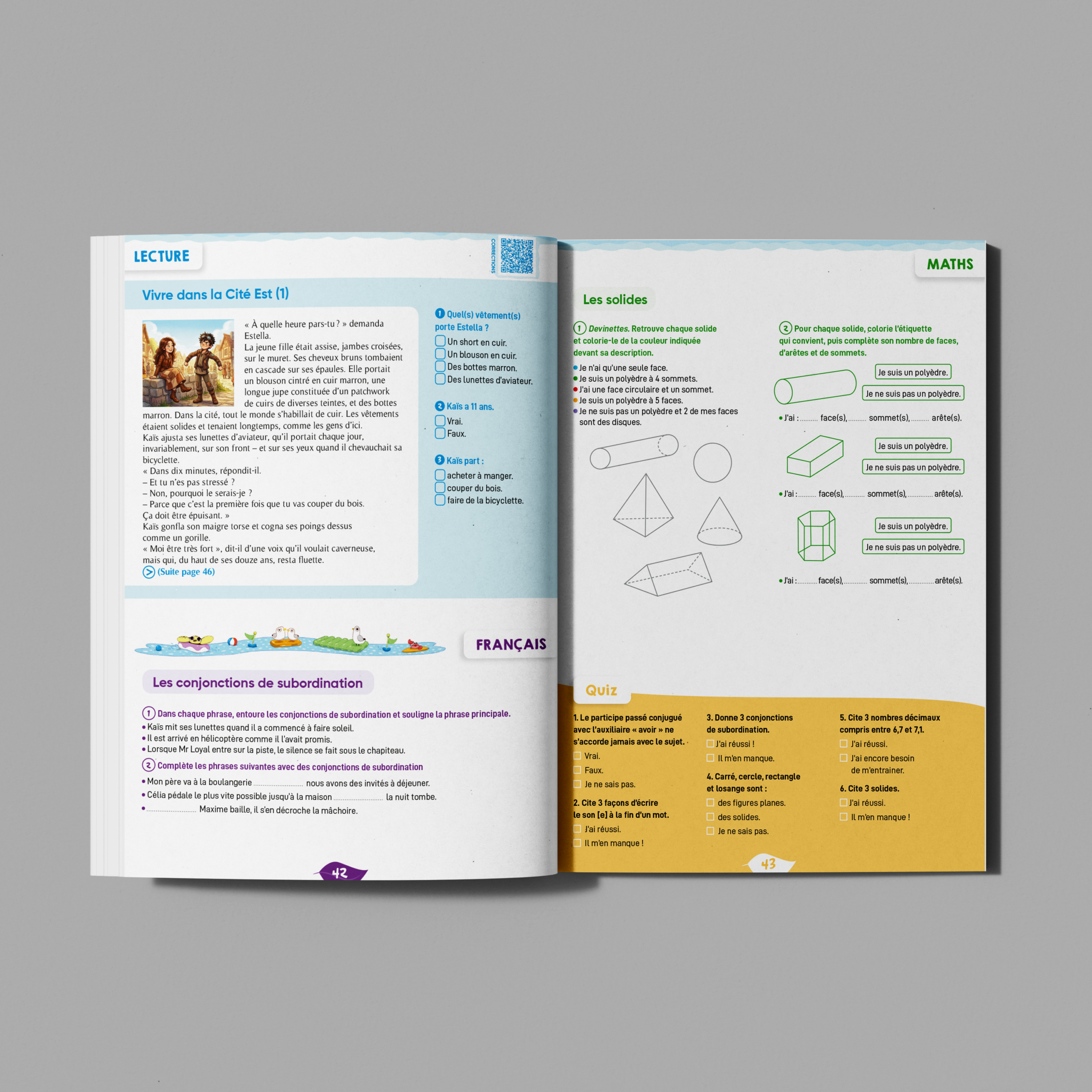 Moi, je progresse ! - Cahier de vacances du CM2 vers la 6e – Image 2
