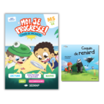 Lot Moi, je progresse ! - Cahier de vacances de la MS vers la GS + Lecture