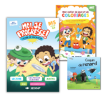Lot Moi, je progresse ! - Cahier de vacances de la MS vers la GS  + Complément pédagogique + Lecture