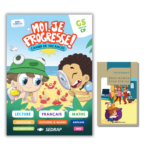 Lot Moi, je progresse ! - Cahier de vacances de la GS vers le CP + Lecture
