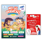 Lot Moi, je progresse ! - Cahier de vacances du CM1 vers le CM2 + roman bilingue
