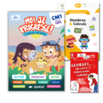Lot Moi, je progresse ! - Cahier de vacances du CM1 vers le CM2 + Complément pédagogique + Roman Bilingue